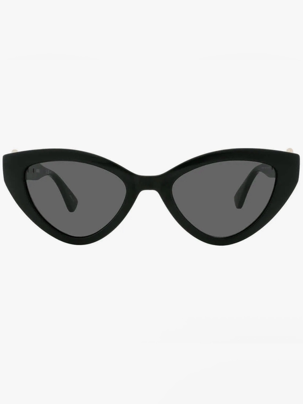 Women's Black Cat-Eye Sunglasses - Sleek Modern Style